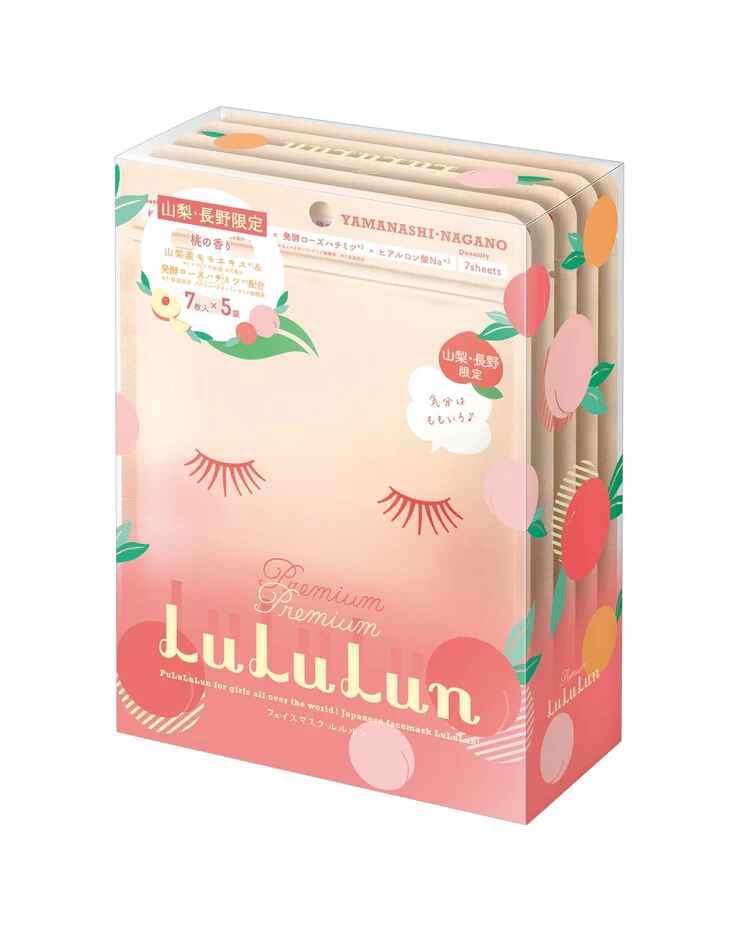Lululun Travel Lululun Sheet Mask Yamanashi PEACH.