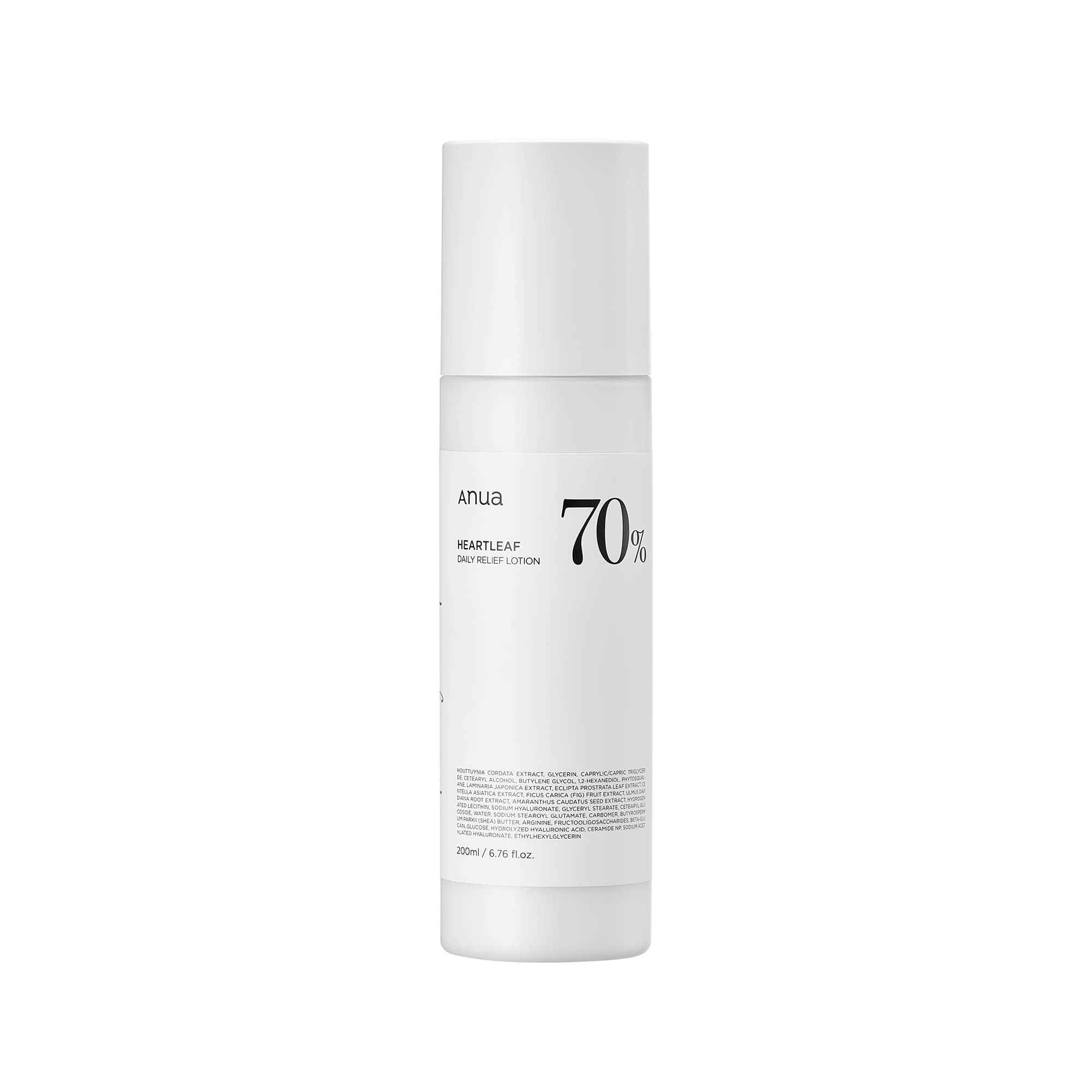 Anua Heartleaf 70 Daily Relief Lotion.