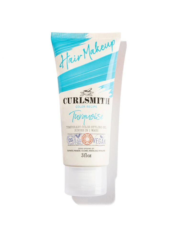 Curlsmith HAIR MAKEUP TURQUOISE.