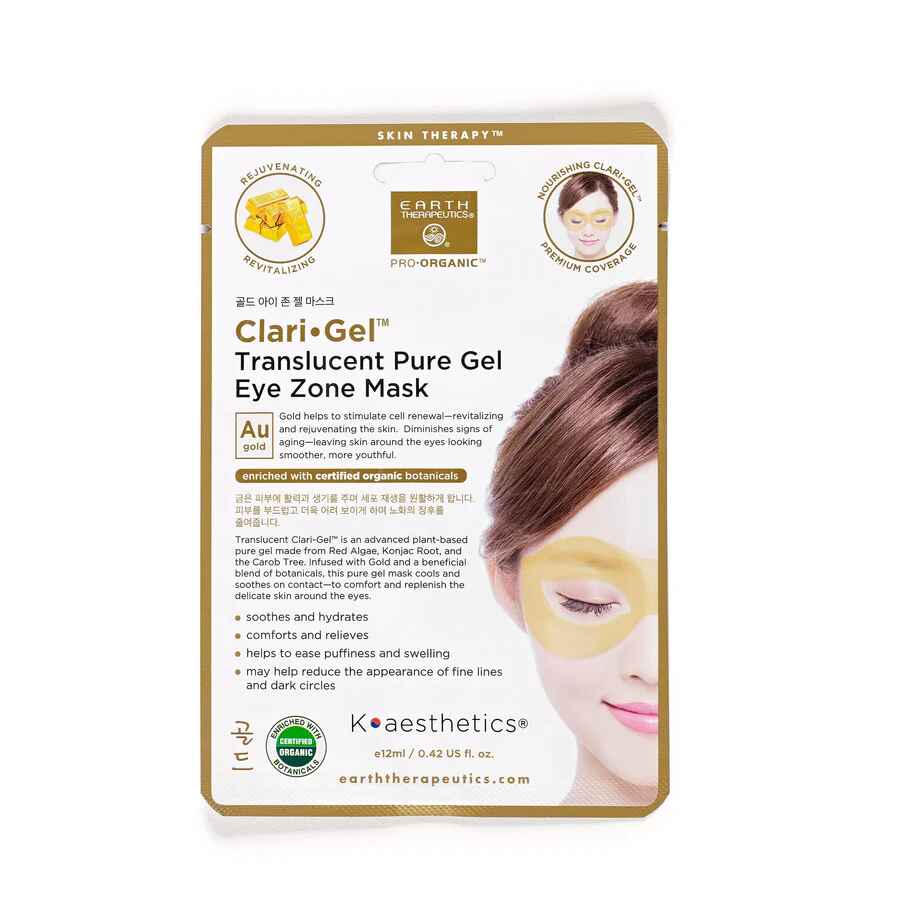 earth Clari Gel Eye Zone Mask Gold Single.