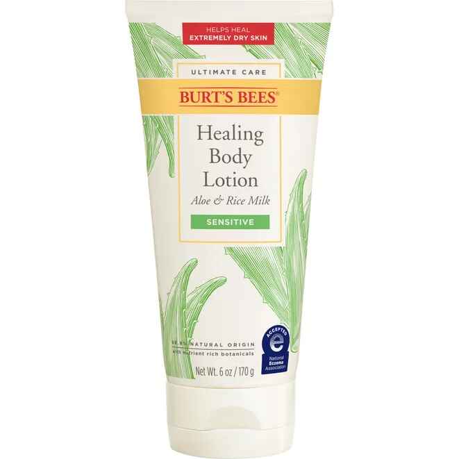 Burt's Bees Ultimate Care Sensitive Healing Body Lotion.