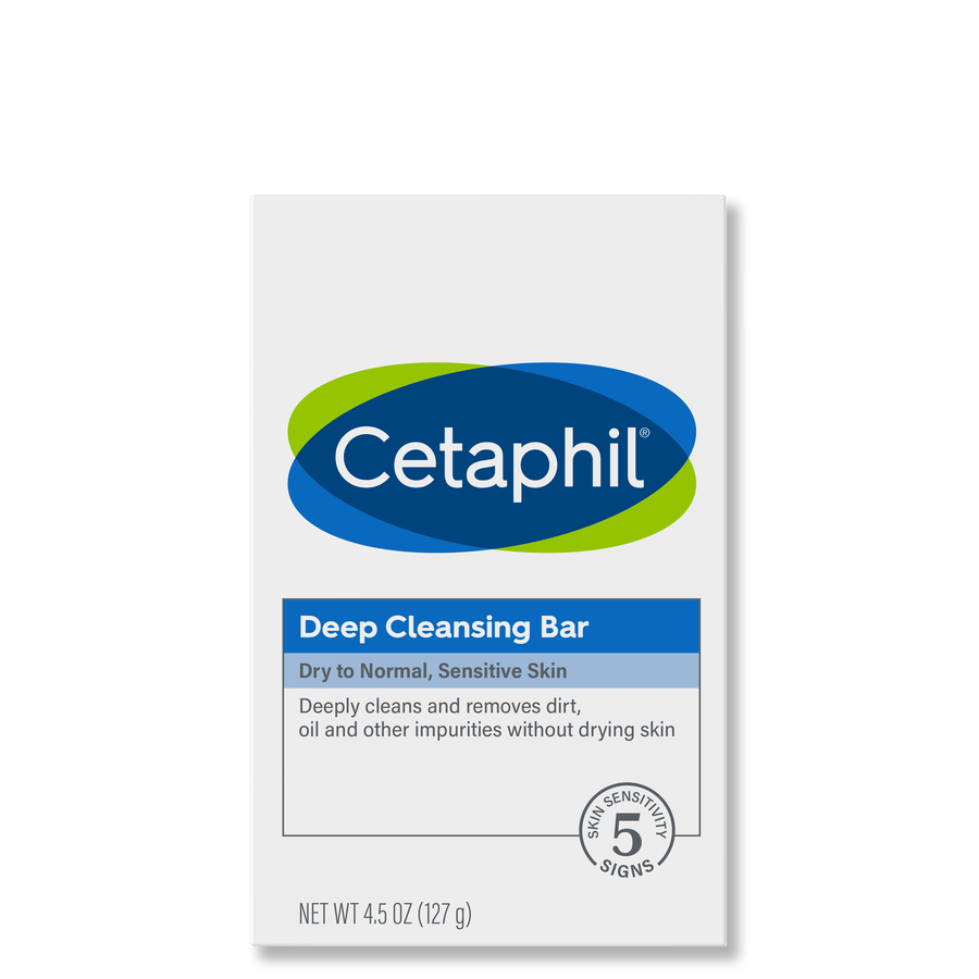 Cetaphil Deep Cleansing Bar.
