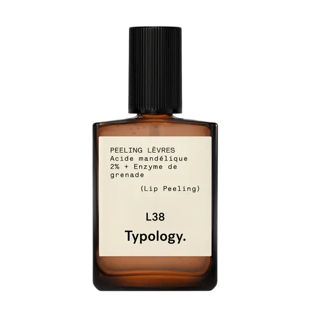Typology L38 Resurfacing Lip Peel 2 Mandelic Acid Pomegranate Enzyme.