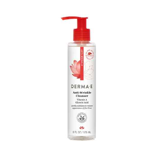 Derma E Anti Wrinkle Cleanser.