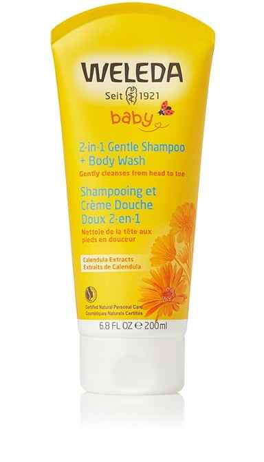 Weleda 2in1 Gentle Shampoo + Body Wash - Calendula.