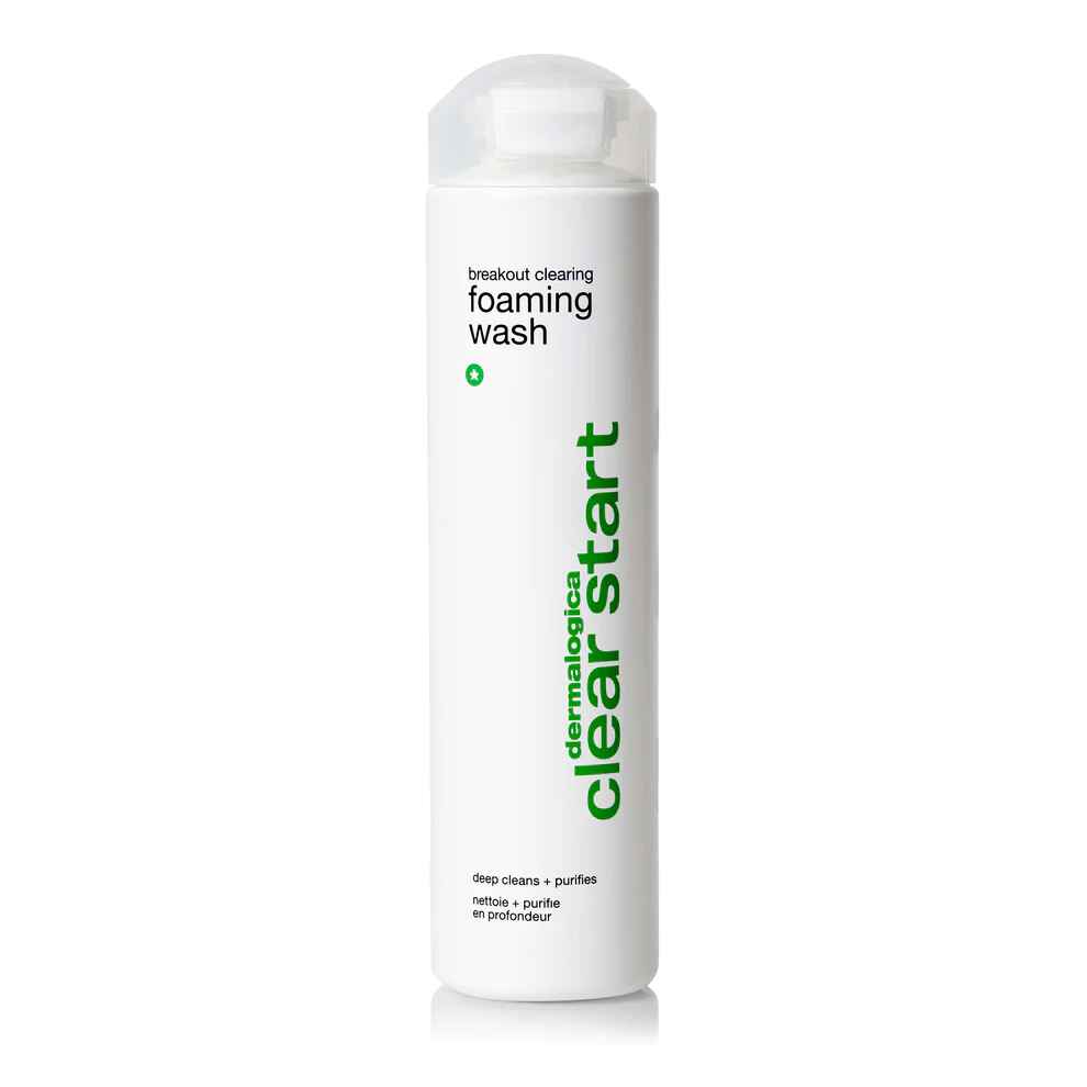 Dermalogica breakout clearing foaming wash.