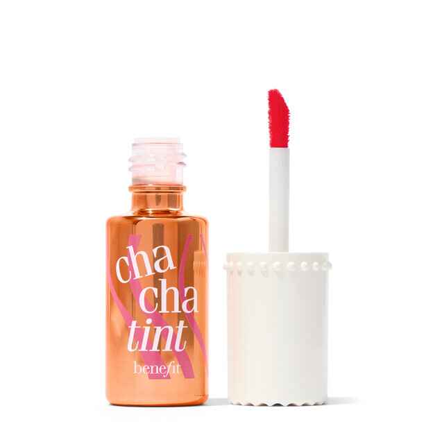 Benefit Cosmetics Mango tinted lip and cheek stain.