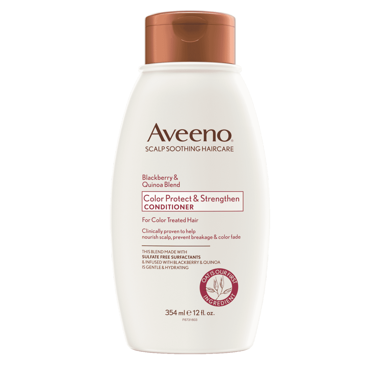 AVEENO BLACKBERRY QUINOA PROTEIN BLEND CONDITIONER.