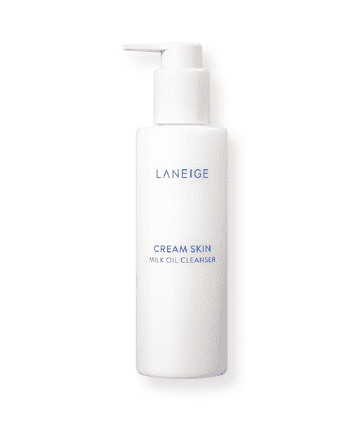 Laneige Cream Skin Milk Oil Cleanser.