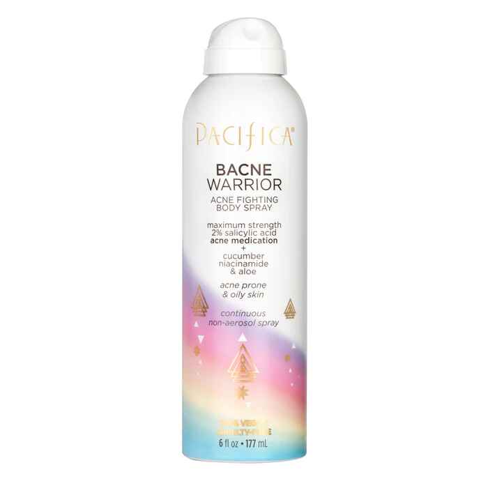 Pacifica Bacne Warrior Acne Fighting Body Spray.