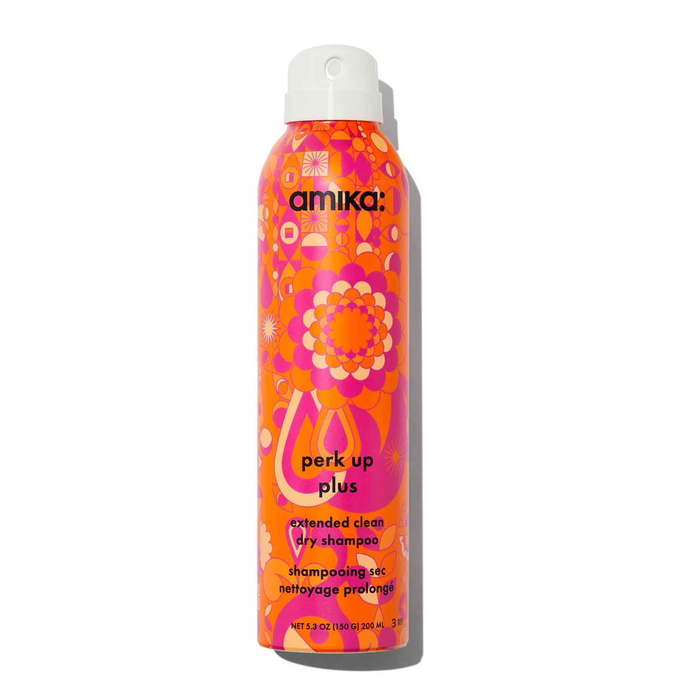 Amika perk up plus extended clean dry shampoo.