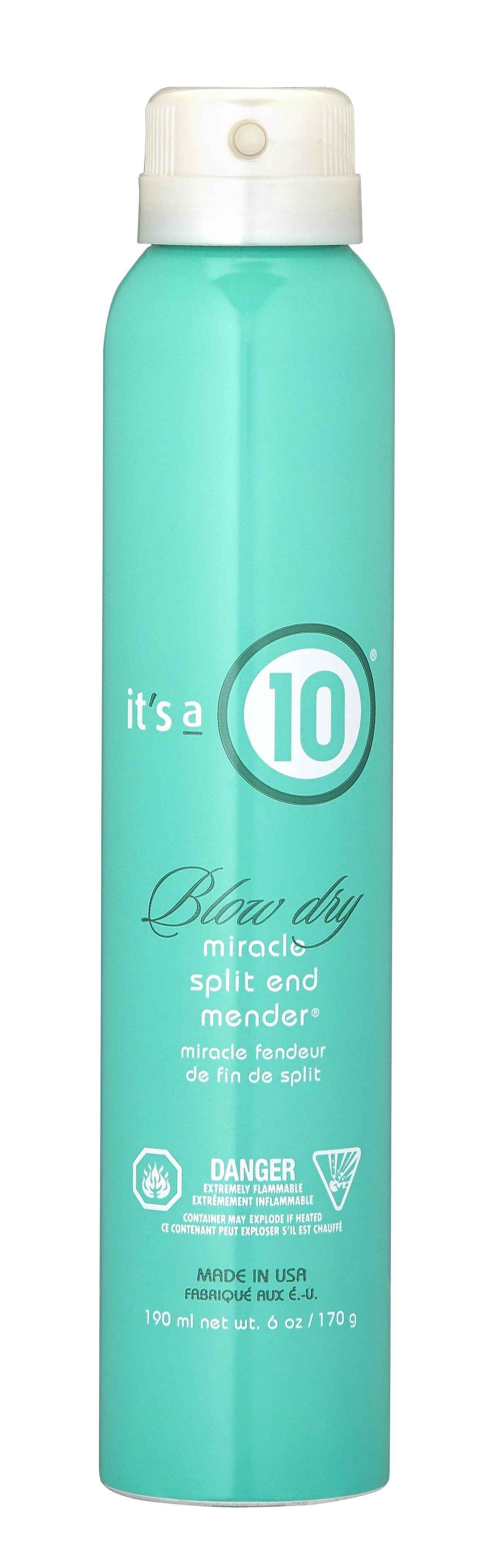 ITS A 10 MIRACLE BLOW DRY SPLIT END MENDER.