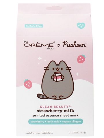 the-creme-shop-pusheen-klean-beauty-strawberry-milk-printed-essence-sheet-mask.