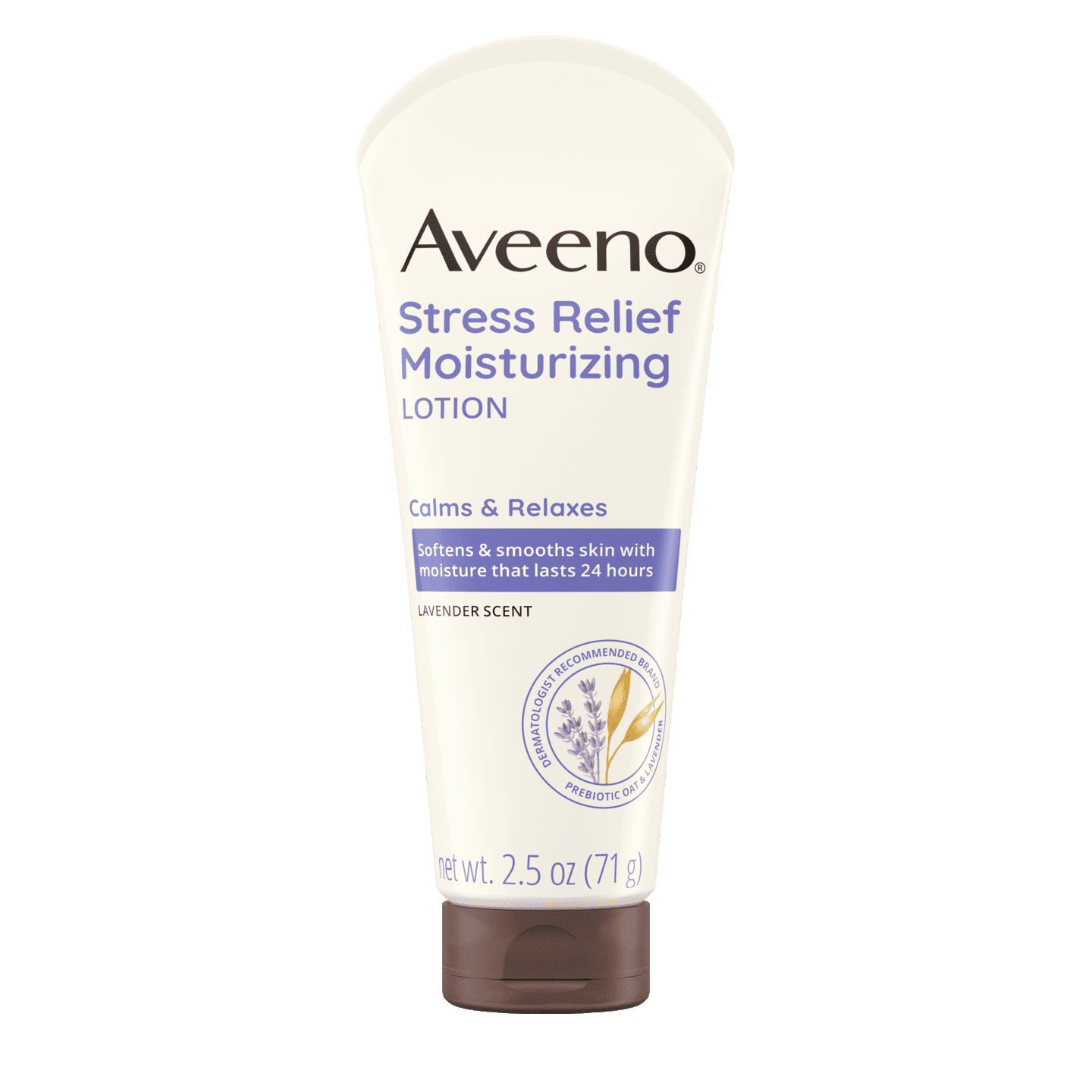 AVEENO STRESS RELIEF BODY LOTION, LAVENDER SCENT.