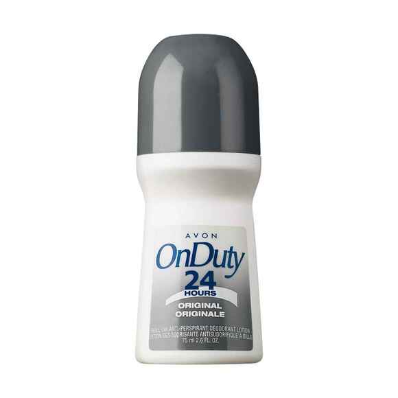 Avon On Duty Original Roll-On Antiperspirant Deodorant.