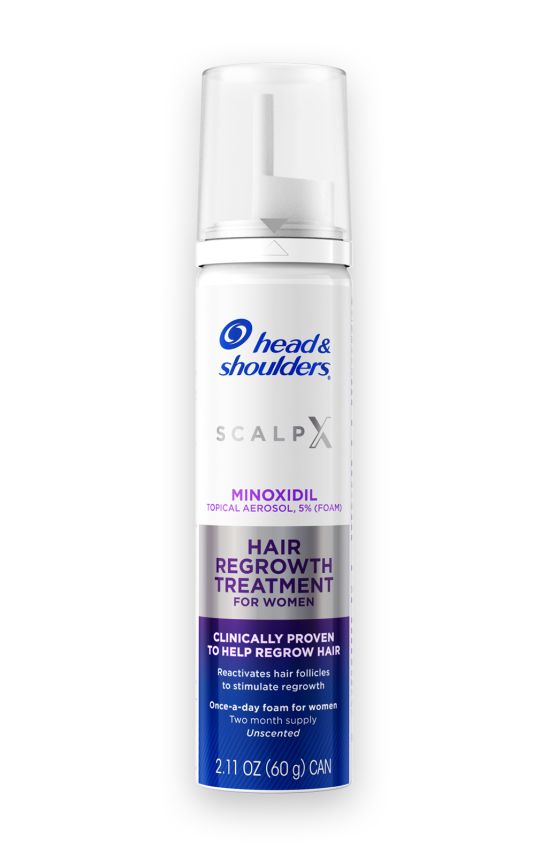 Head and shoulders SCALP X WOMENS MINOXIDIL TREATMENT.