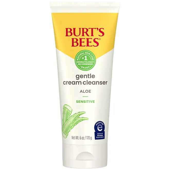 Burt's Bees Sensitive Solutions Gentle Cream Cleanser.