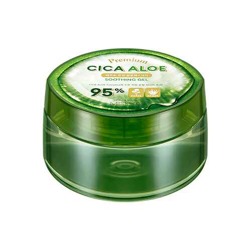 Missha PREMIUM CICA ALOE SOOTHING GEL.