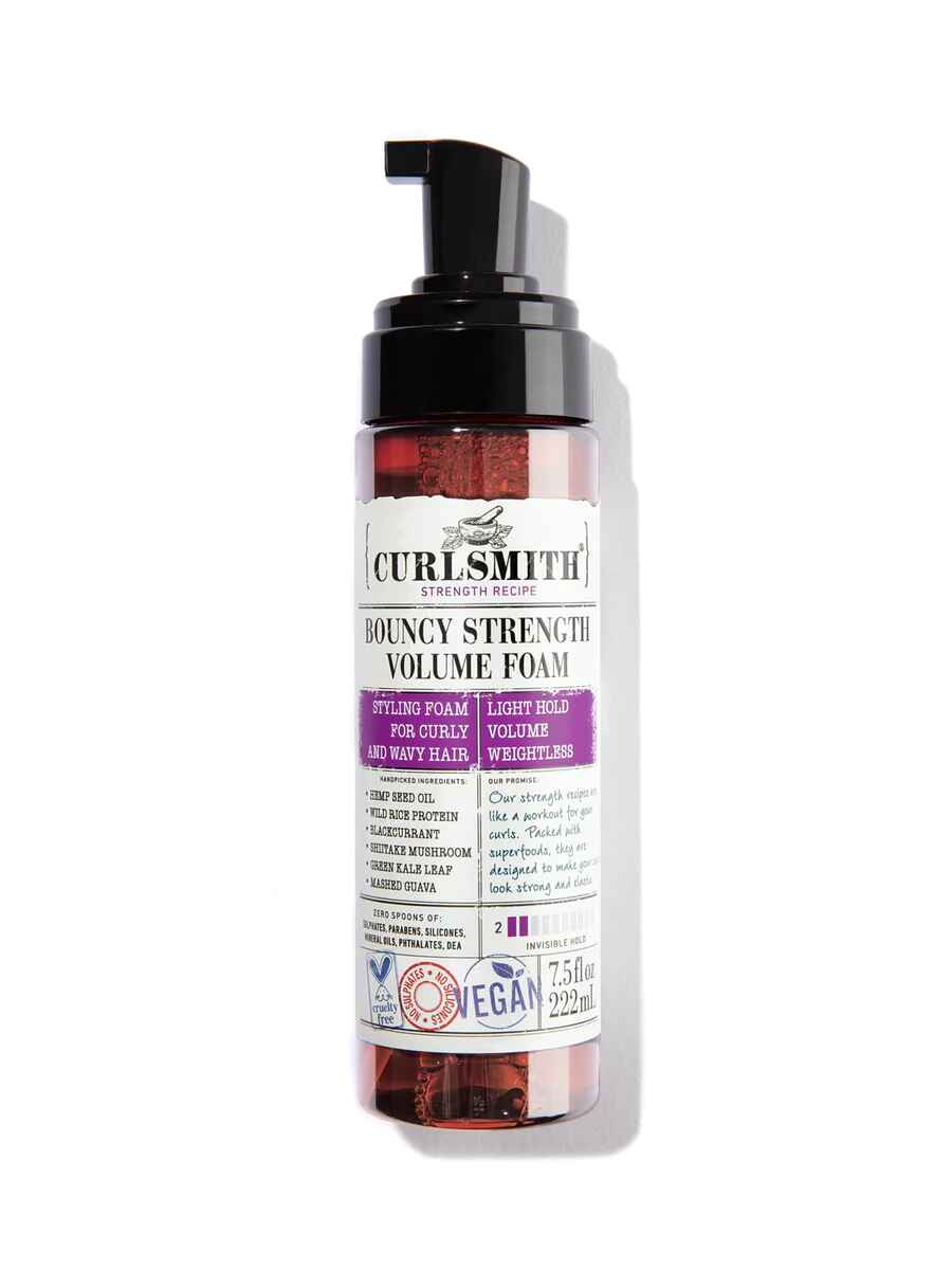 Curlsmith BOUNCY STRENGTH VOLUME FOAM.
