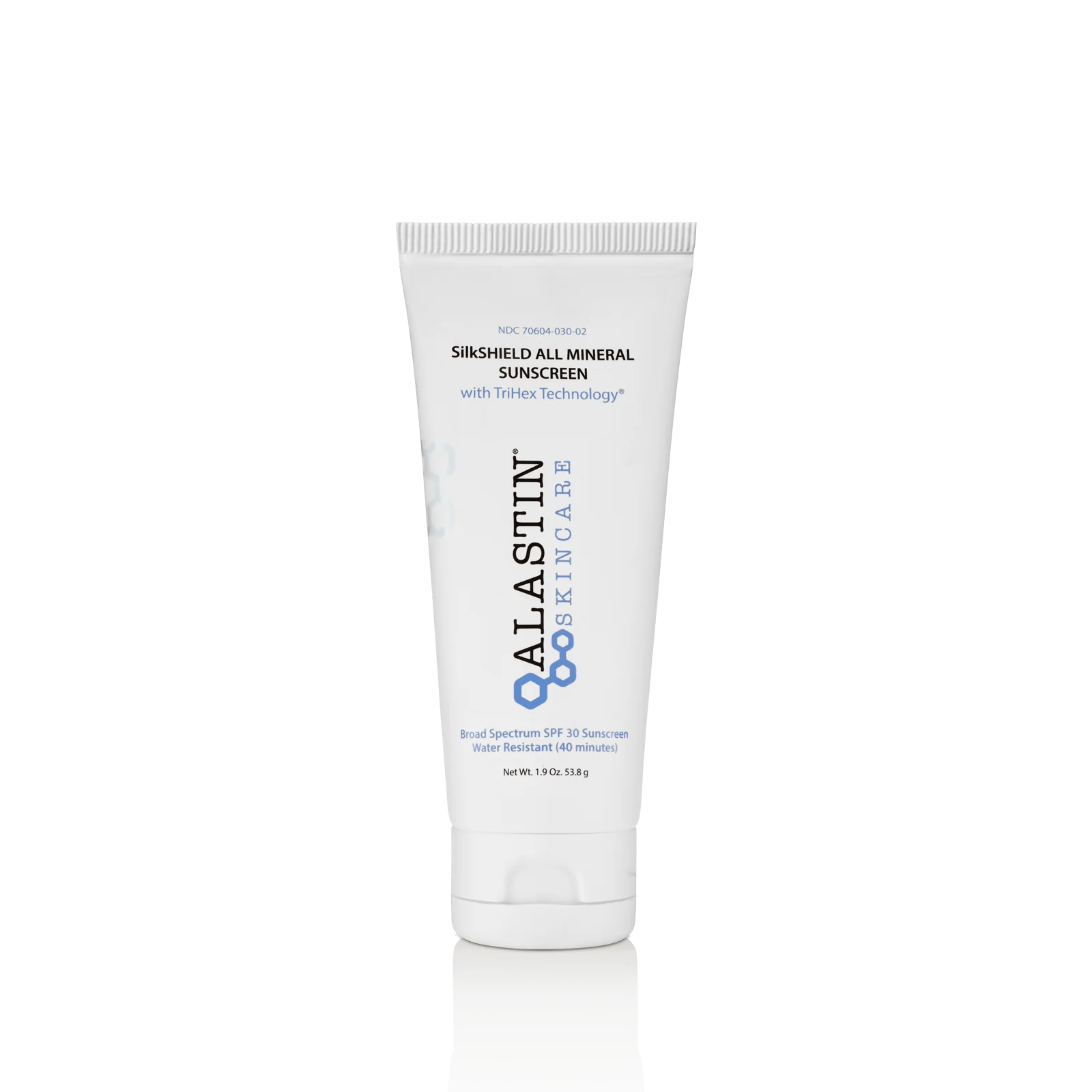 Alastin SilkSHIELD All Mineral Sunscreen SPF 30 with TriHex Technology.