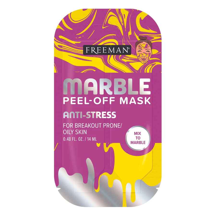 Freeman Dual Anti-Stress Marble Peel Off Mask.