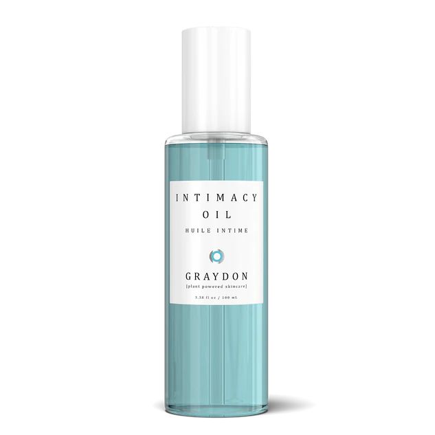 Graydon intimacy oil.