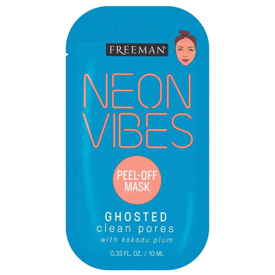 Freeman Neon Vibes Ghosted Clean Pores Peel Off Mask.