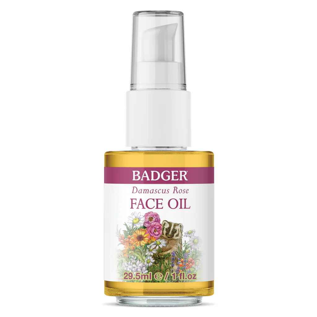 Badger Rose Face Oil.