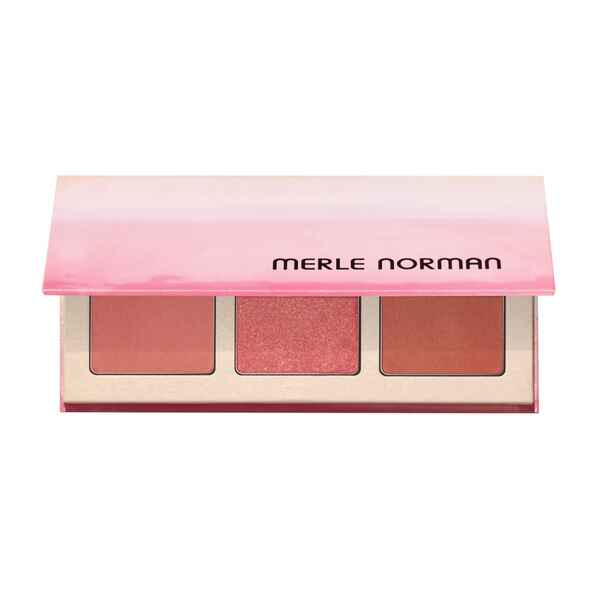Merle Norman Limited-Edition Cheek Trio Warm Exploration.
