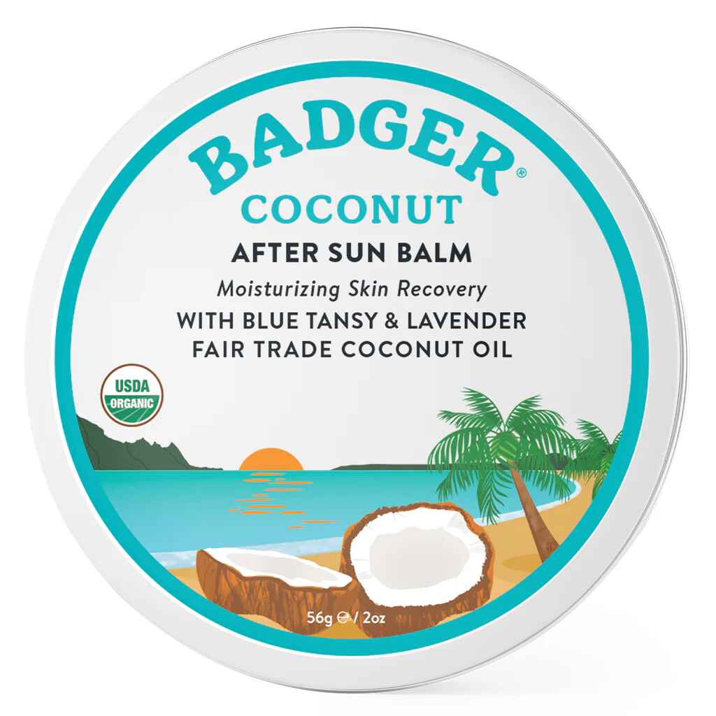 Badger Coconut After Sun Balm.