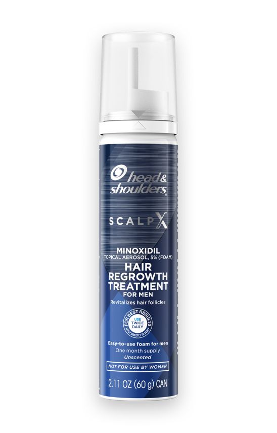 Head and shoulders SCALP X HAIR REGROWTH TREATMENT FOR MEN.