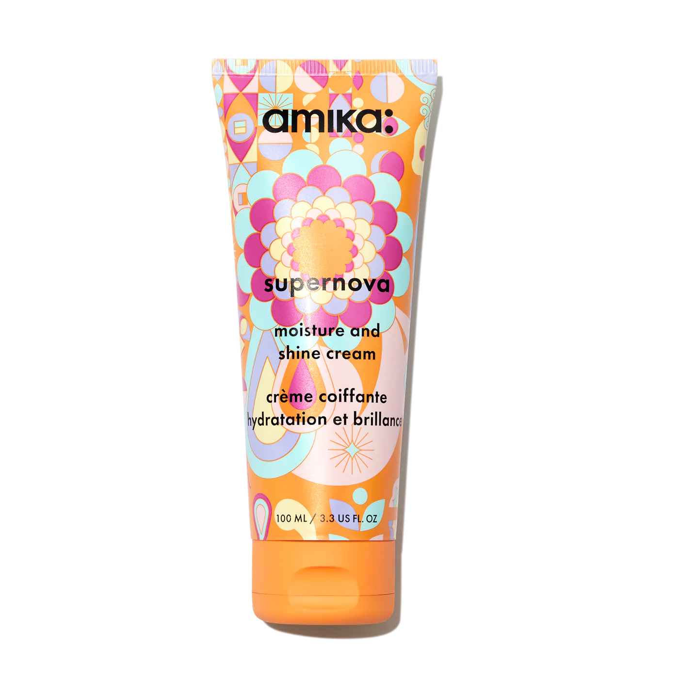 Amika Supernova moisture and shine hair cream.