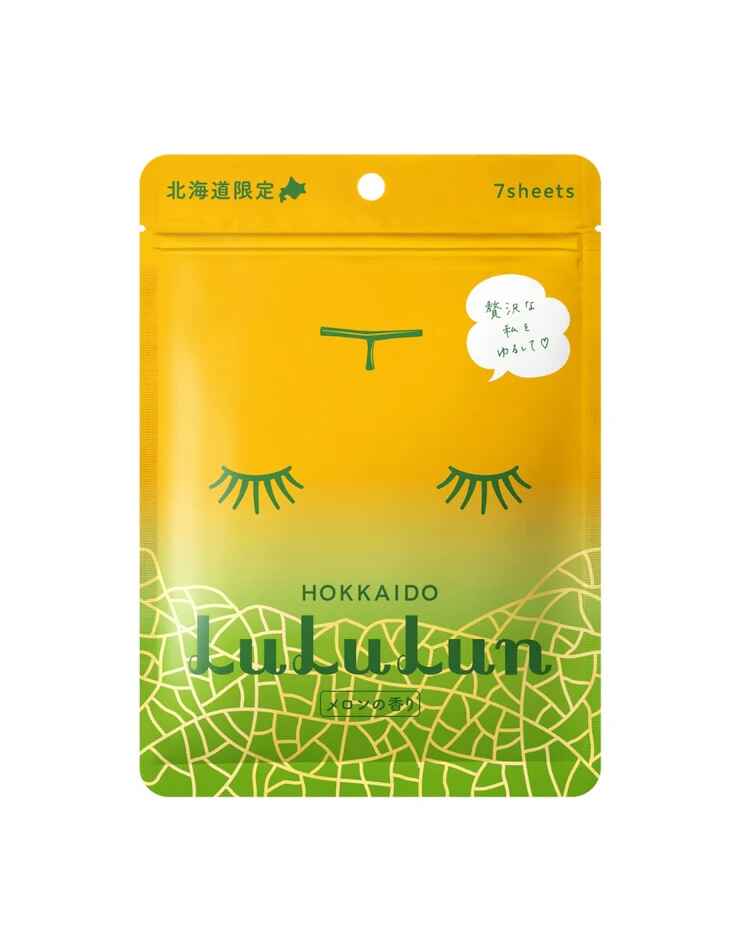Lululun Travel Lululun Sheet Mask Hokkaido Melon.