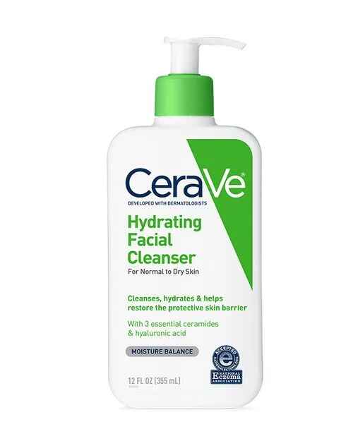 CeraVe Hydrating Facial Cleanser.