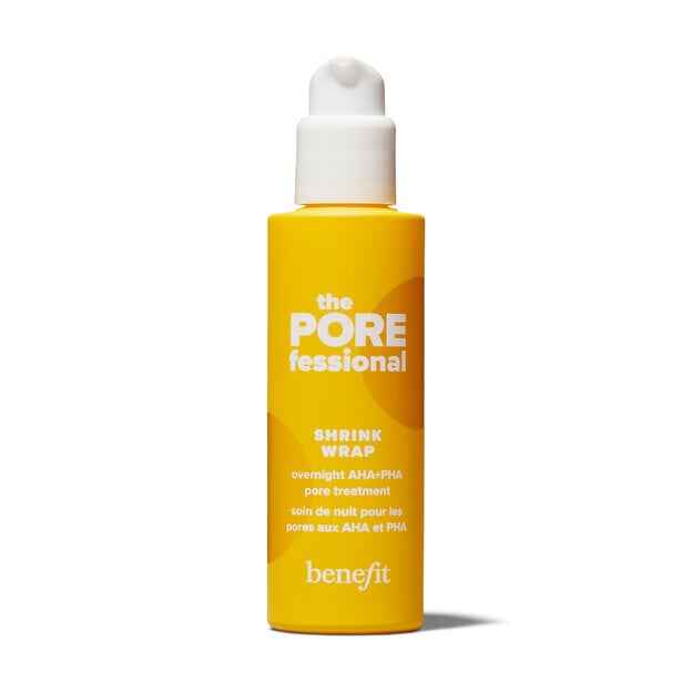 Benefit Cosmetics Overnight AHA PHA pore treatment.