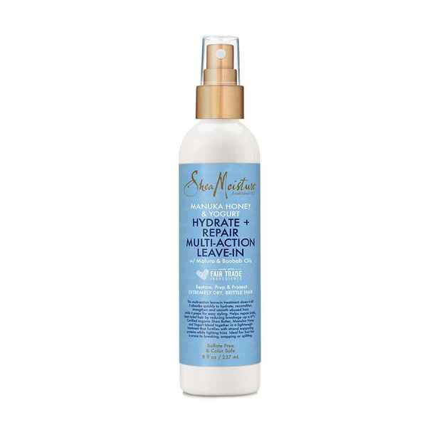Shea Moisture Manuka Honey and Yogurt Hydrate Repair Multi Action Leave In.