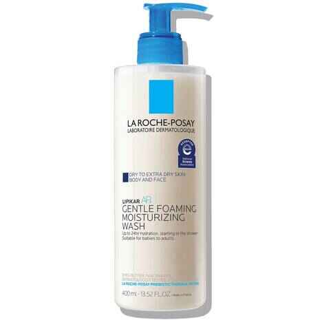 La Roche Posay LIPIKAR WASH AP MOISTURIZING BODY FACE WASH.