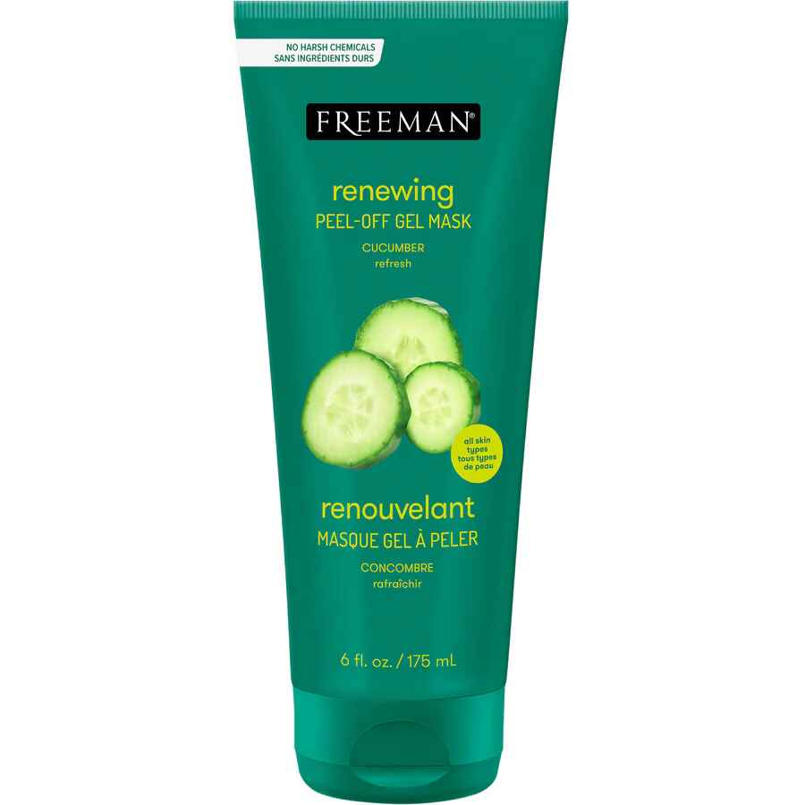 Freeman Renewing Cucumber Peel Off Gel Mask.