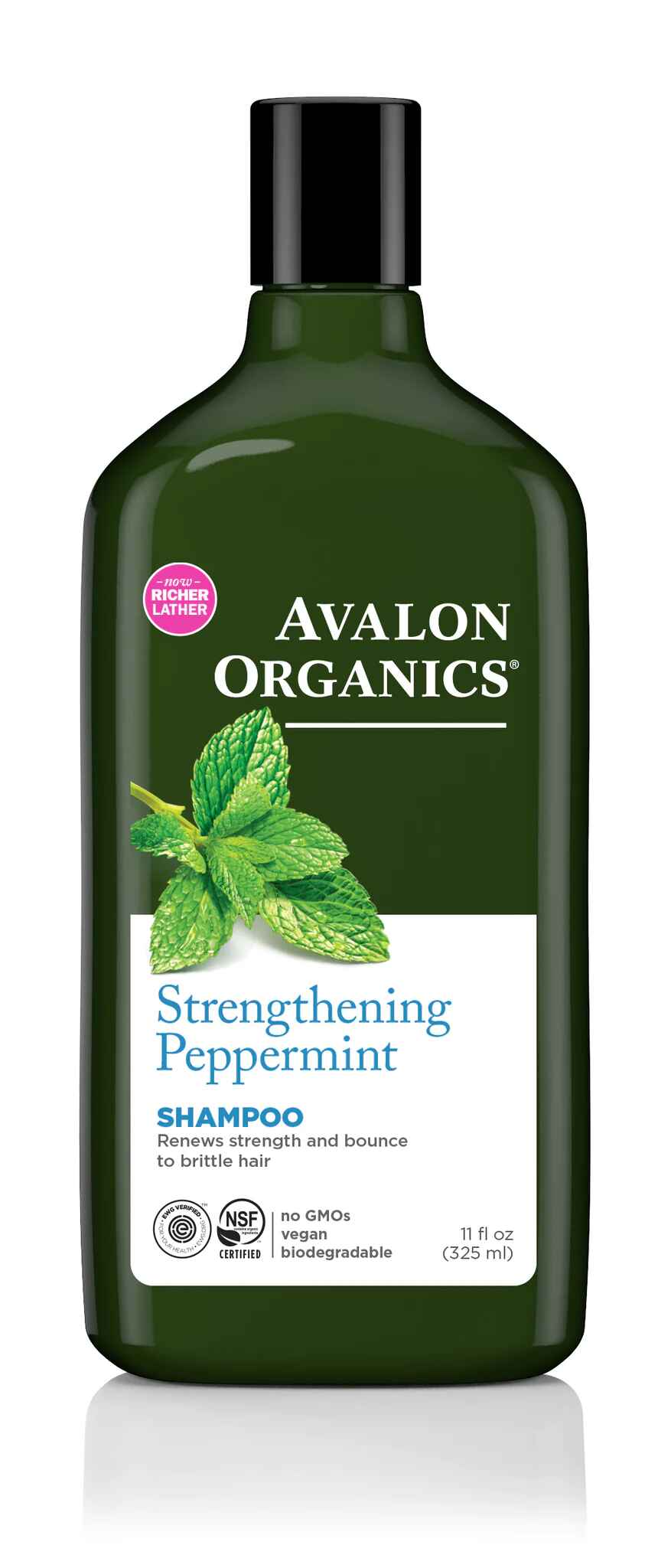 Avalon Organics Strengthening Peppermint SHAMPOO.