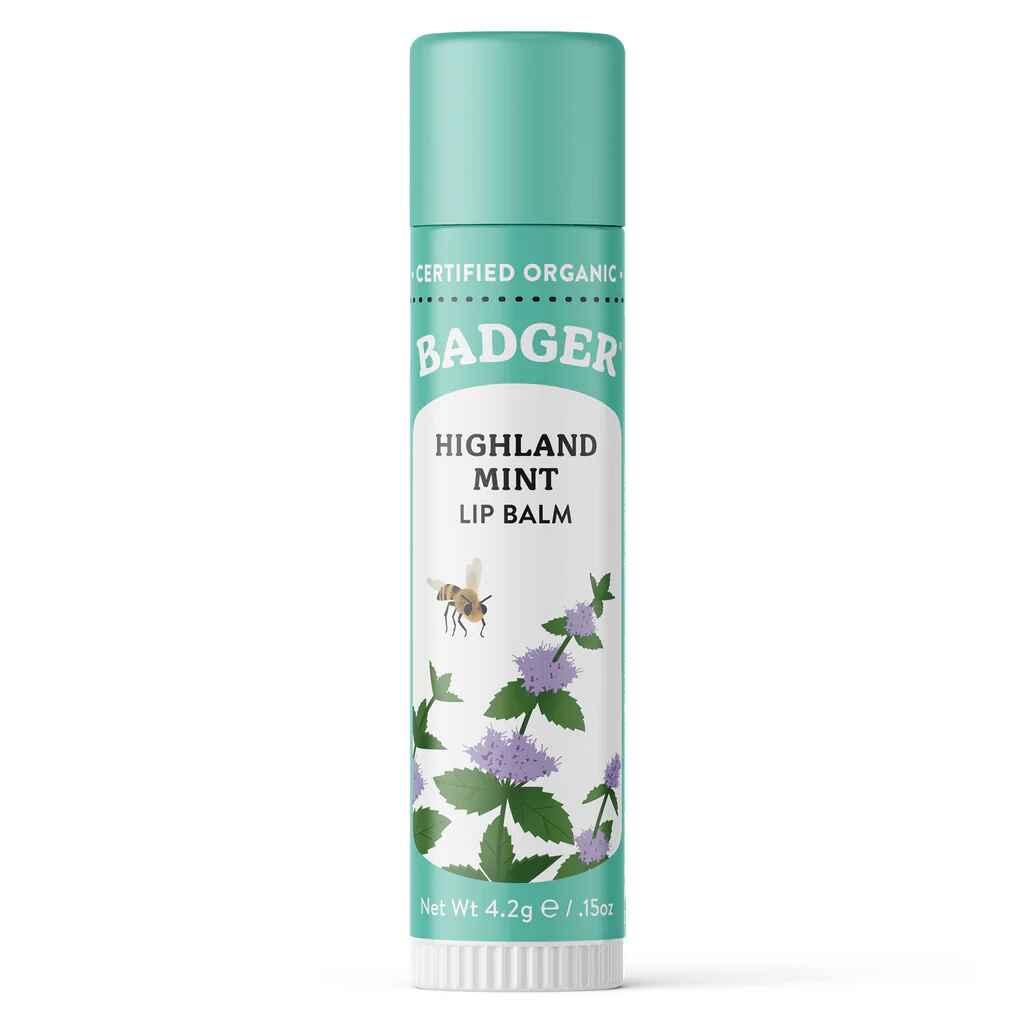 Badger Classic Lip Balm - Highland Mint.