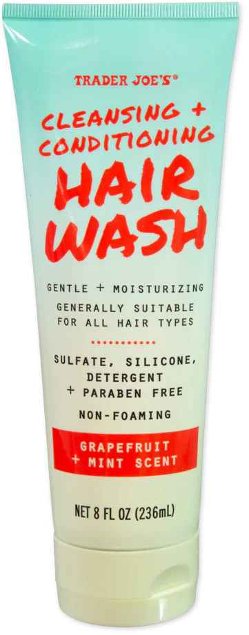 Trader Joes Cleansing Conditioning Hair Wash.
