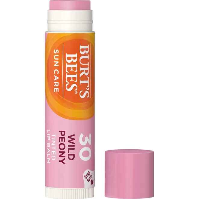 Burt's Bees SPF 30 Sun Care Tinted Lip Balm.