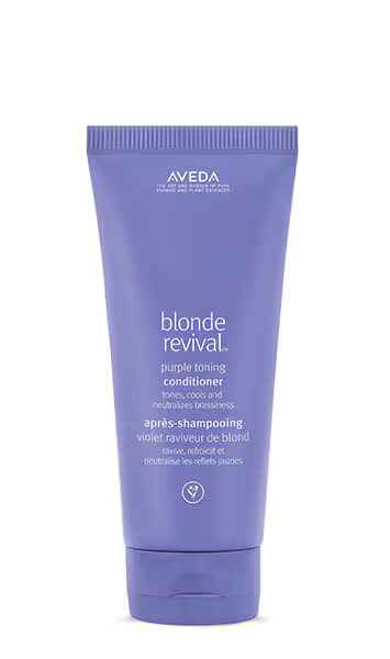 Aveda blonde revival purple toning conditioner.