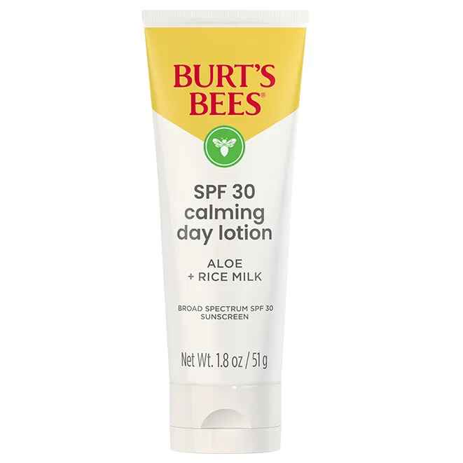 Burt's Bees SPF 30 Sensitive Solutions Calming Day Lotion.
