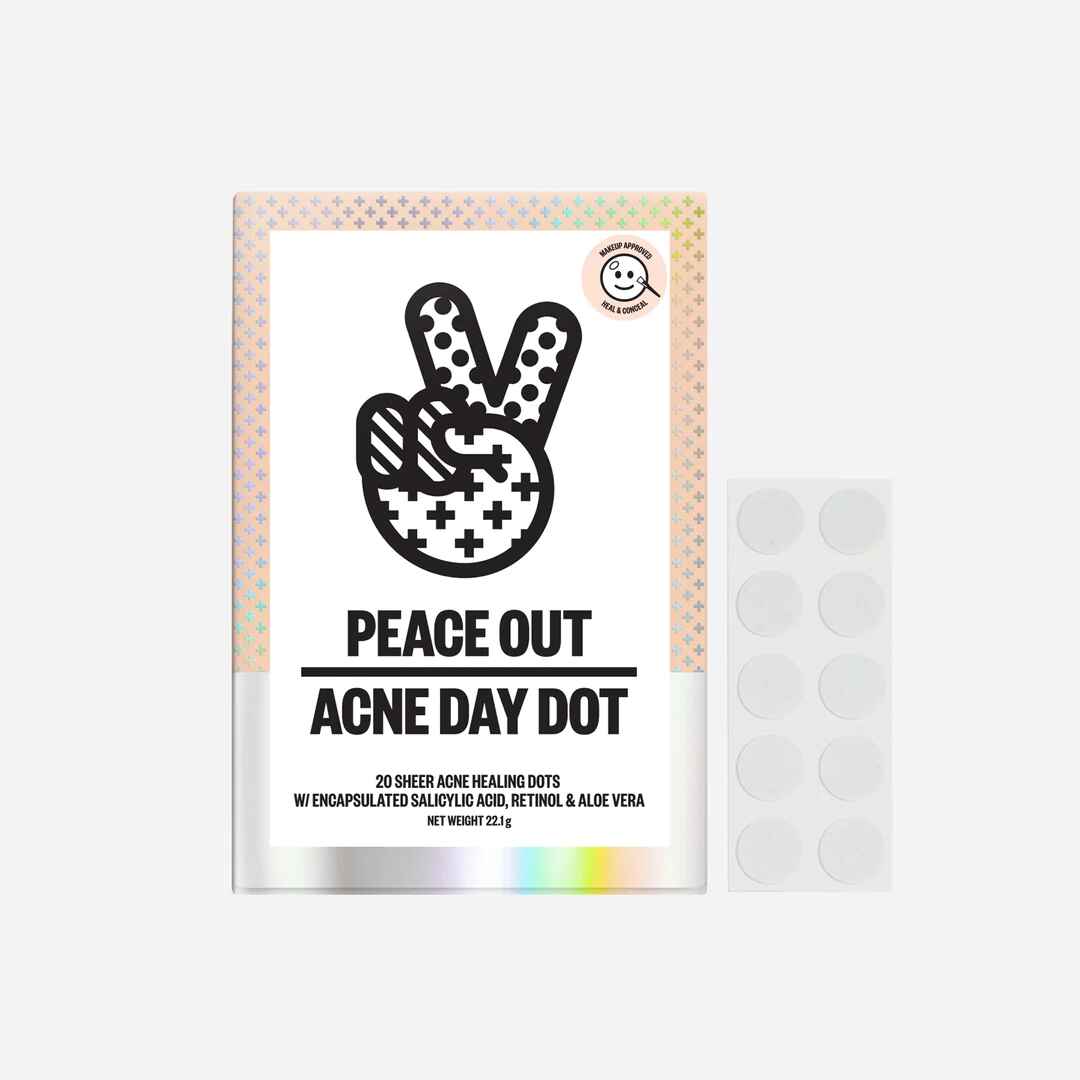 Peace Out ACNE DAY DOTS.