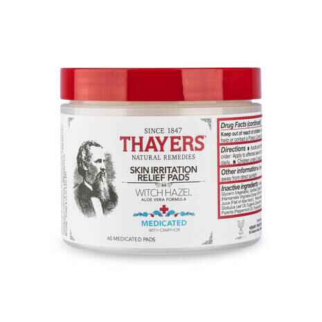 Thayers CAMPHOR PAIN RELIEVING PADS.