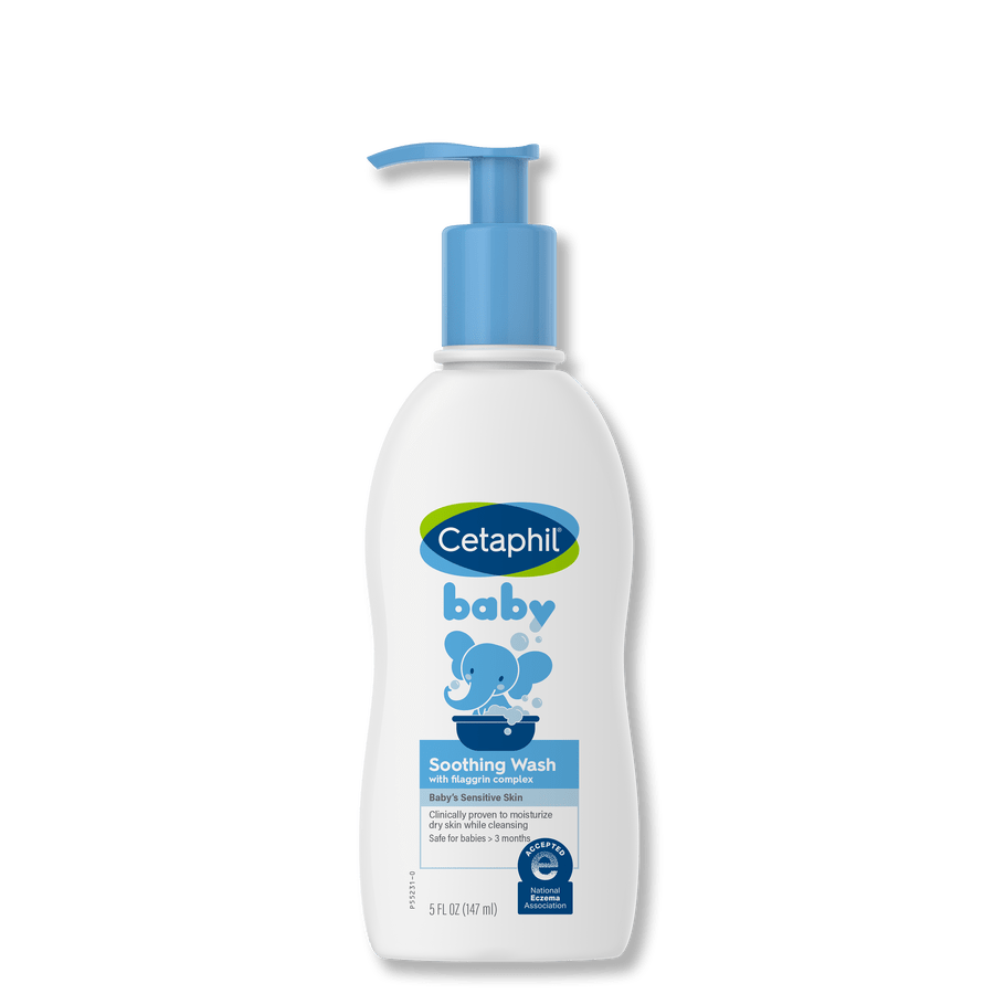 Cetaphil Baby Soothing Wash.