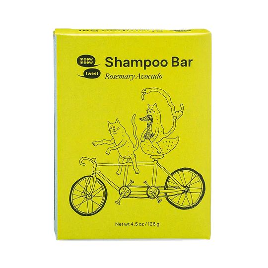 Meow Meow Tweet Shampoo Bar Rosemary Avocado.
