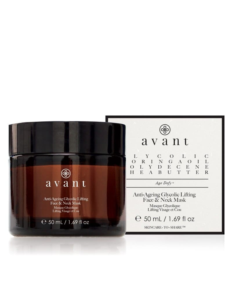 Avant skincare Anti-Ageing Glycolic Lifting Face & Neck Mask.