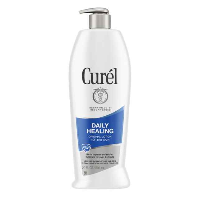 Curel DAILY HEALING ORIGINAL LOTION FOR DRY SKIN.